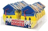 Wild Baker Graduation Decorated Cookies Tray (24 Cookies)