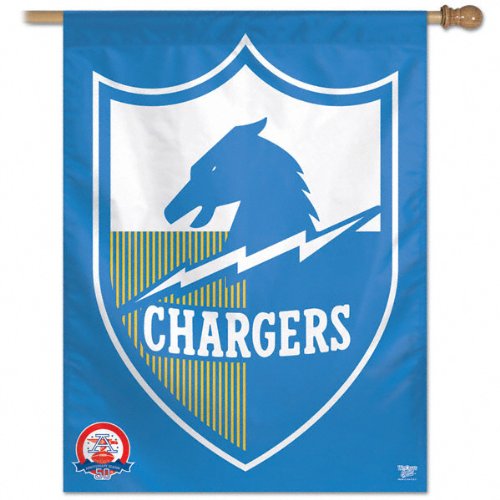 San Diego Chargers AFL Vertical Flag: 27x37 Banner