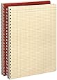 Ampad Computation Book, 4x4 Quad Ruled, 76 Sheets, Ivory, 11-3/4" x 9-1/4", 1 per Pack (22-157)