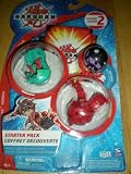 Bakugan Bakubronze Scraper, Pyrus Helios Dragonoid, Black Mystery Starter Pack