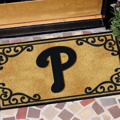 The Memory Company MLB-PPH-830 Philadelphia Phillies Door Mat