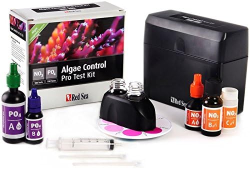 RED SEA ALGAE CONTROL PRO TEST KIT NO3/PO4 NITRATE/PHOSPHATE REEF SALTWATER