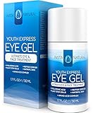 InstaNatural Eye Gel - Cream for Wrinkles, Dark Circles, Crows Feet, Redness & Bags - Anti Aging Moisturizer for Men & Women - Eraser with Hyaluronic Acid Lifts & Firms Saggy Under Eye Skin - 1.7 OZ