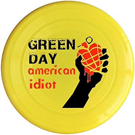Hotboy19 Funny 150g Yellow Toys American Green Idiot Flying Discs