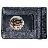 Florida Gators Round Logo Leather Money Clip Wallet