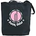 Canvas Tote Bag Black " Dawn Rules " Name