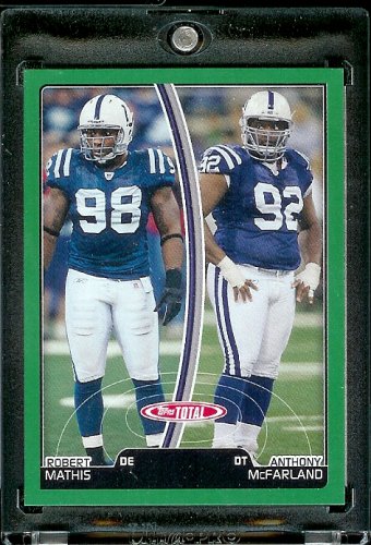 2007 Topps Total # 302 Anthony McFarland / Robert Mathis - Indianapolis Colts - Football Card