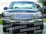 Satin (Brushed) Finish Aluminum Billet Grille for the GMC Sierra