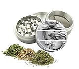 Girl Smoking Lips Design -42 mm- Tobacco And Herb Grinder 4 Parts That Has Fashion Design On And Covered With Crystal Clear Doming Item # G42-5715-281