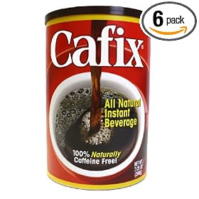 Cafix All-Natural Instant Beverage, 7.05-Ounce Packages (Pack of 6)