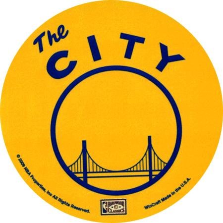 Warriors Classic Round Decal