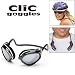 Ladies/kids Magnetic Ultimate Extreme Sport Clic Goggles Flash Mirror Gray