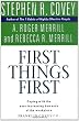 First Things First