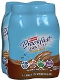 Carnation Instant Breakfast Nutritional Drink, Rich Milk Chocolate, No Sugar Added, 4-Count, 11-Ounce Bottles (Pack of 3)