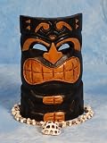 CARVED POLYNESIAN TIKI MASK 8 &acute; - COASTAL DECOR - B000VY6MC0