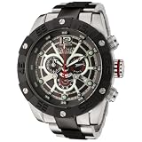 Invicta Men's 6918 Reserve Collection Chronograph Stainless Steel and Black Watch