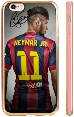 iphone 6s plus case,iphone 6 plus case. Unique DIY Designed Soccer Player Neymar Electroplating in Pink Classic style