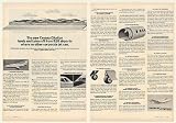 1971 Cessna Citation Jet Aircraft Airplane 2-Page Print Ad (51998)