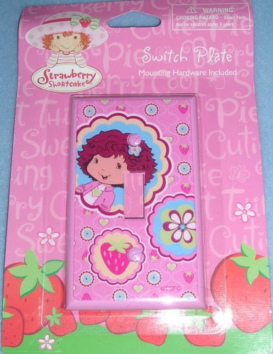 Strawberry Shortcake Decor Light Switch Plate