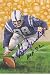 Gino Marchetti Autographed/Hand Signed Goal Line Art Card with HOF 72