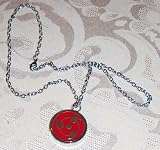 NARUTO Red Spinner Anime Cosplay Chain NECKLACE