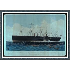 Historic Print (XL): The iron steam ship Great Eastern