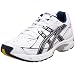 ASICS Men's GEL-150 TR Training Shoe,White/Navy/Silver,10.5 D US