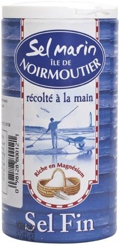 Natural Ground Grey Sea Salt from Noirmoutier - Shaker - 1 x 4.4 oz