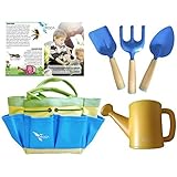 Learning Kids Garden Tools with Learning Guide, Learning Toys by ROCA Home, Best Gardening and Outdoor Toys