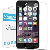 iPhone 6 Screen Protector, Maxboost&reg; [Tempered Glass] 0.2mm Ballistic Glass iPhone 6 Glass Screen Protector Work with iPhone 6 and Protective Case [Lifetime Warranty]
