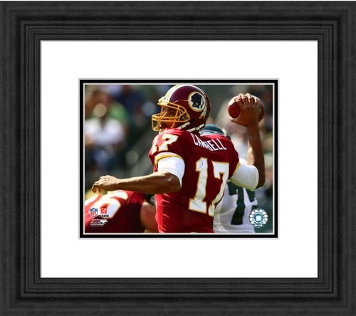 Framed Jason Campbell Washington Redskins Photo