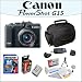 Canon PowerShot G15 12.1 MP Digital Camera with 5x Wide-Angle Optical Image Stabilized Zoom, Opteka Microfiber Deluxe Photo/Video Camera Bag, 16GB SD-HC Memory Card, USB Card Reader, Spare NB-10L Battery and 5 Piece Cleaning Kit