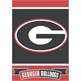 Georgia Bulldogs NCAA Screen Print Flag