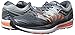 Saucony Men's Hurricane ISO 2 Running Shoe, Grey/Charcoal/Orange, 11.5 M US