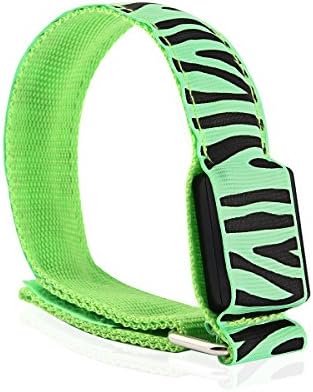 HOUZON® LED Safety Wrist Band Cycling Jogging Walking Reflective LED Armband Green