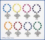 Happy Chanukkah Wine Charms