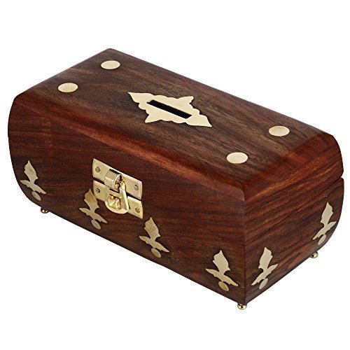 Antique Design Handcrafted Box In Wood M