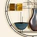 Southern Enterprises Metal and Capiz Vase Bowl Wall Art