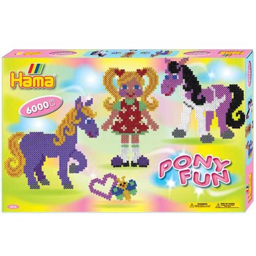 Hama Beads Pony Fun