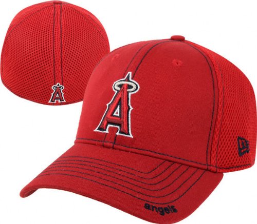 Los Angeles Angels of Anaheim Red 39THIRTY Neo Stretch Fit Hat