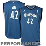 Adidas Minnesota Timberwolves Kevin Love Youth (Sizes 8-20) Revolution 30 Replica Road Jersey Small