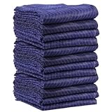 Moving Blanket (12-Pack) 72" X 80" Econo Saver (43 lbs/dozen, Blue/Blue)