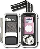 Pelican i1030 iPod Case Series Dry Waterproof / crushproof Boxes for iPod / iPod mini Models: Pelican iPod Case Series i1030 - Solid Carabiner Loop White Dry Box Model 1030-045-230