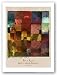 Rote U. weisse Kuppeln, 1914 by Paul Klee 21x28 Art Print Poster