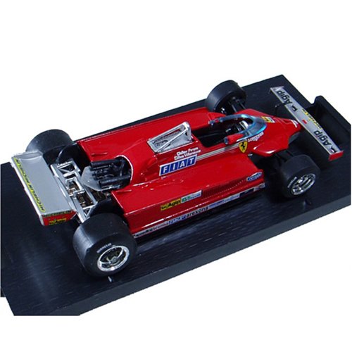 Cover image : brumm 1/43スケール フェラーリ 126CK 1981 モンツァ・テスト G.ヴィルヌーヴ/D.ピローニ