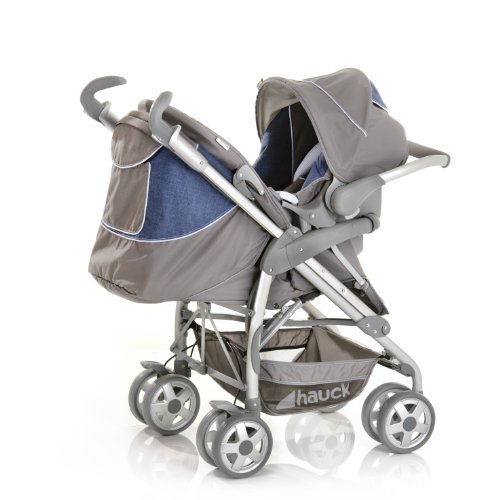 Imagen 3 de Hauck Condor - Carrito convertible para bebé todo en uno, color azul vaquero