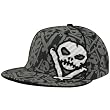 Voodoo Ride Black Skulls Flex Hat