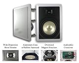 2 MA Audio MAQ-650-ALH20 Home Theater In Wall Surround Sound Speakers