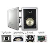 Buy 2 MA Audio MAQ-650-ALH20 Home Theater In Wall Surround Sound Speakers by MA Audio