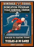 Texas Longhorns 2009 Vintage Football Program Calendar